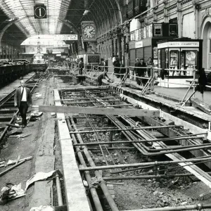 Paddington Station, Platform 1 Reconstruction, 1967