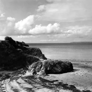 Par Cliffs, Cornwall, May 1949