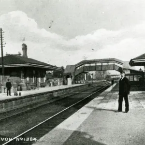 Devon Stations Photographic Print Collection: Plympton Station