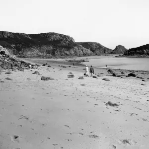 Portelet Beach, Jersey, June 1925