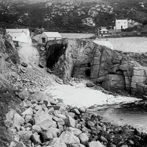 Porthgwarra Beach and Village, Cornwall