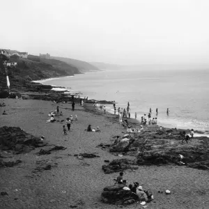 Porthleven Beach, Cornwall, July 1923