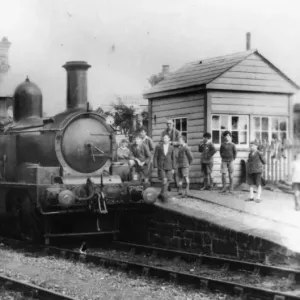 Presteign Station, Wales, c. 1930 Presteign Station, Wales, c. 1930
