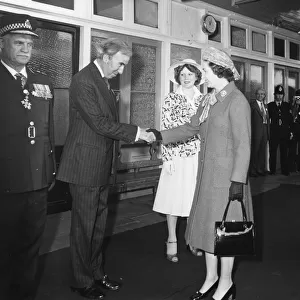 The Queen at Chelmsford Station, 15th June 1978