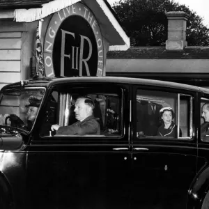 The Queen & Prince Philip on Royal Tour of West Country, 9th May 1956