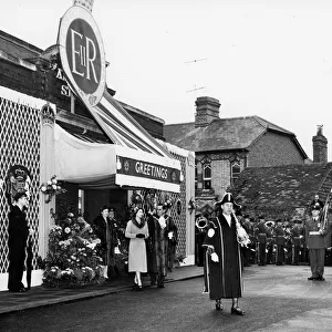 The Queens Visit to Abingdon, 2nd November 1956