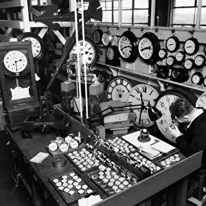 Reading Signal Works, Clock Shop, 1969