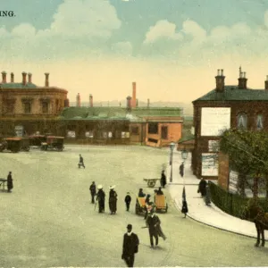 Reading Station, c1910