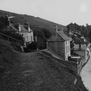 Rodborough Village, Stroud, August 1924