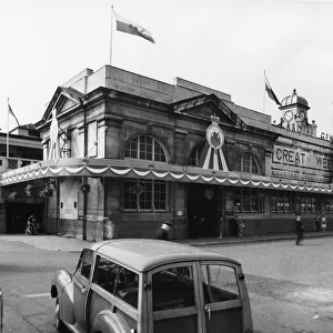 Royal Visit to Cardiff & Station Decorations, 5th August 1960