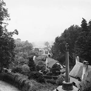 Selworthy Green in Somerset, September 1934