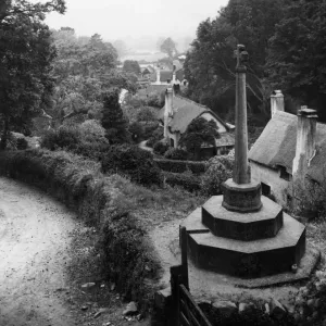 Selworthy Green in Somerset, September 1934 Selworthy Green in Somerset, September 1934