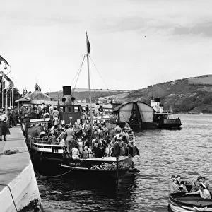 South Embankment, Dartmouth, August 1950