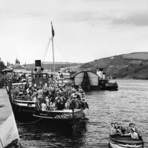 South Embankment, Dartmouth, August 1950