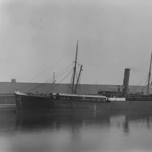 SS Africa at Tilbury Docks, September 1915