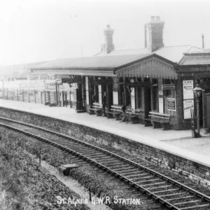 St Agnes Station, Cornwall, c. 1910