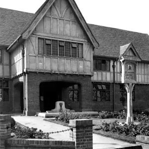 Print of St Andrews Brine Baths, Droitwich Spa, 1936
