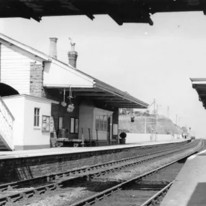 St Clears Station, Wales, July 1958