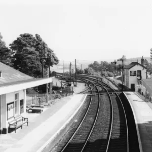 Cornwall Stations Canvas Print Collection: St Germans Station