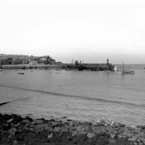 St Ives Harbour, Cornwall, August 1928