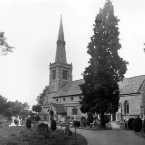 St Marys Church, Princes Risborough, July 1926