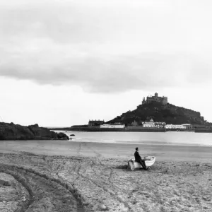 St Michaels Mount from Marazion Beach