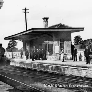 Stonehouse Station, Gloucestershire, c. 1910