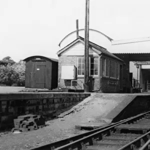Stow-on-the-Wold Station and Signal Box, Gloucestershire, c. 1950s