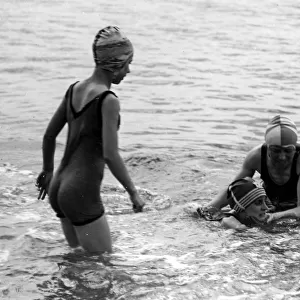 Three Swimmers, Cornwall, 1931