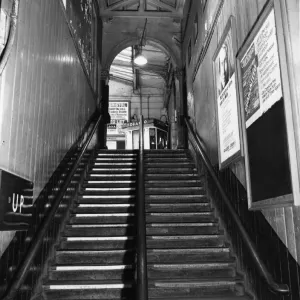 Swindon Station Staircase to Platforms, 1970