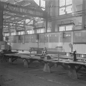 Swindon Works, AE Shop, 1954