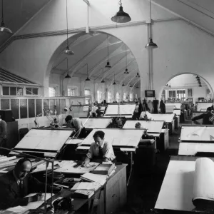 Swindon Works Photographic Print Collection: Offices and Stores