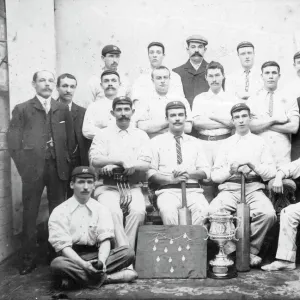 Swindon Works, F Shop Cricket Club, 1905