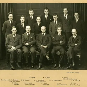 People Canvas Print Collection: GWR Staff at Leisure