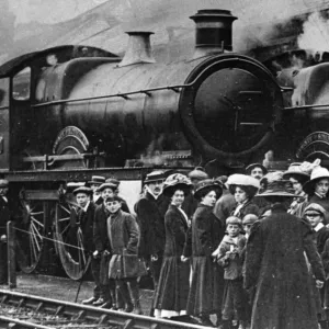 Swindon Works Trip, c1910