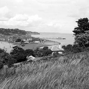 Teignmouth from Shaldon, Devon, August 1930