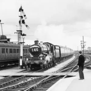 The Torbay Express at Taunton Station, Somerset, c. 1939