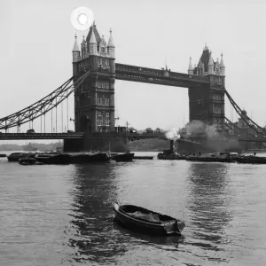 Tower Bridge, London, June 1929