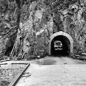 Tunnel from Maseline Harbour, Sark, 1925