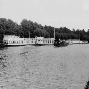 University barges, Oxford, c. 1930s