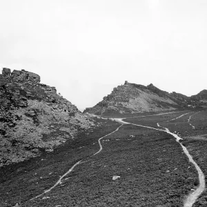 Valley of Rocks near Lynton in Devon, 1929 Valley of Rocks near Lynton in Devon, 1929