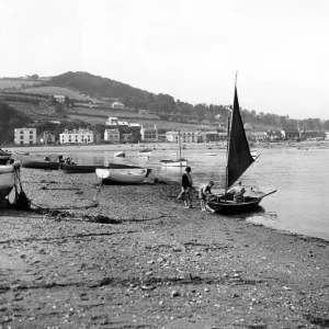 View to Shaldon at Teignmouth, Devon, September 1933