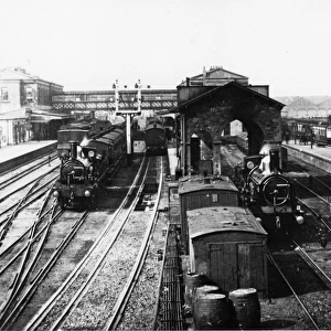 View of Swindon Station, c. 1880s