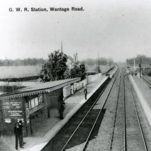 Wantage Road Station, Oxfordshire, c. 1910