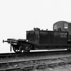 Carriages and Wagons Photographic Print Collection: Weedkilling Trains