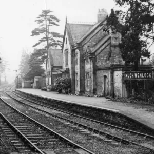 Much Wenlock Station, Shropshire, c. 1950s