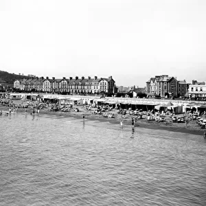 West Beach at Teignmouth, Devon, September 1933