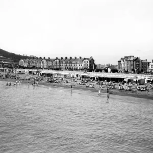 West Beach at Teignmouth, Devon, September 1933 West Beach at Teignmouth, Devon, September 1933