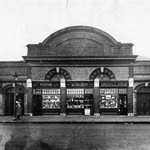Westbourne Park Station, London, c. 1920