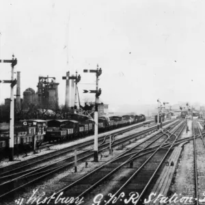 Wiltshire Stations Photographic Print Collection: Westbury Station